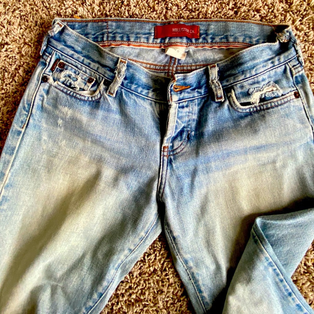 Hollister Destroyed Denim